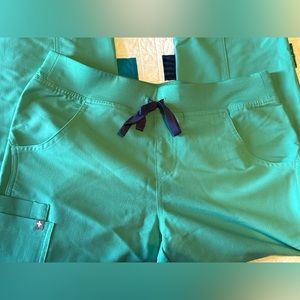 Figs Kade Scrub Pants Surgical Green